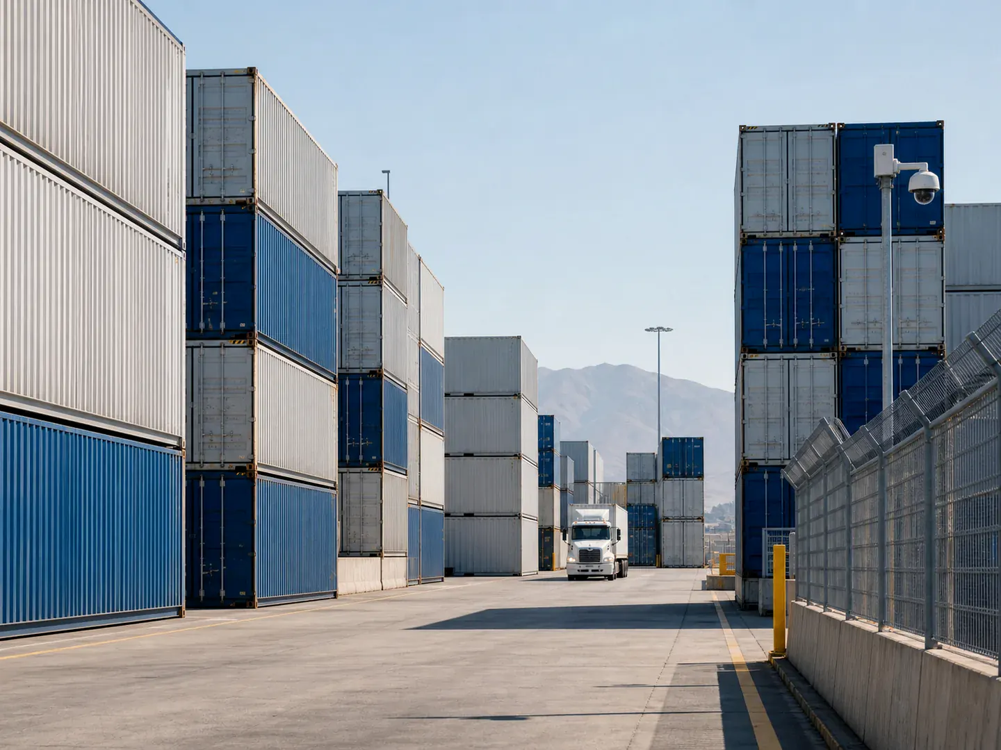 Depósito de contenedores Transelva en Casablanca